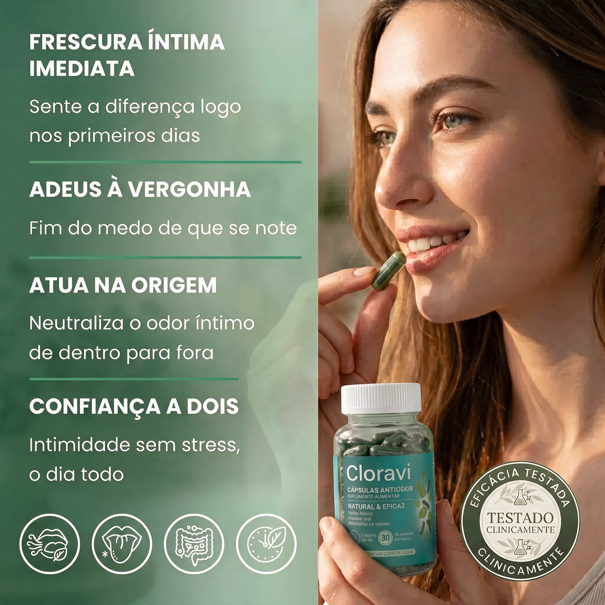 Beneficios frescura intima Cloravi